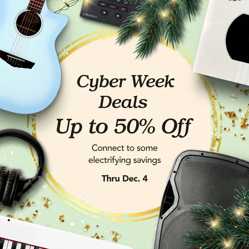 Up to 50% Off. Cyber Week Deals. Connect to some electrifying savings. Thru Dec. 4. Shop Now