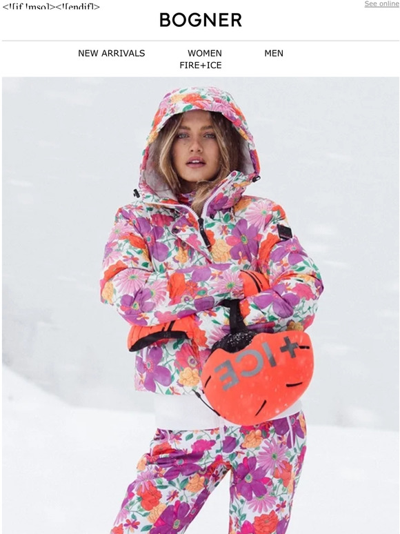 Available tomorrow: FIRE+ICE x LoveShackFancy