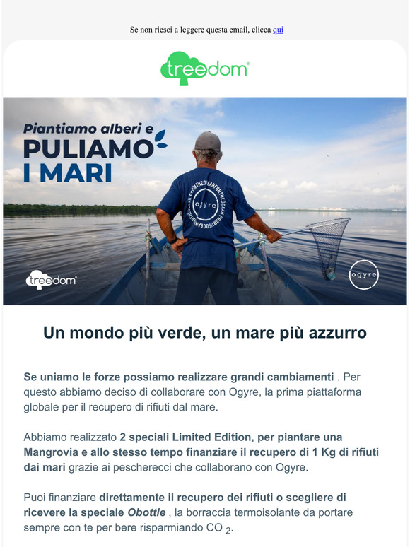 — uniamo le forze per il pianeta e gli oceani 🌊🌳
