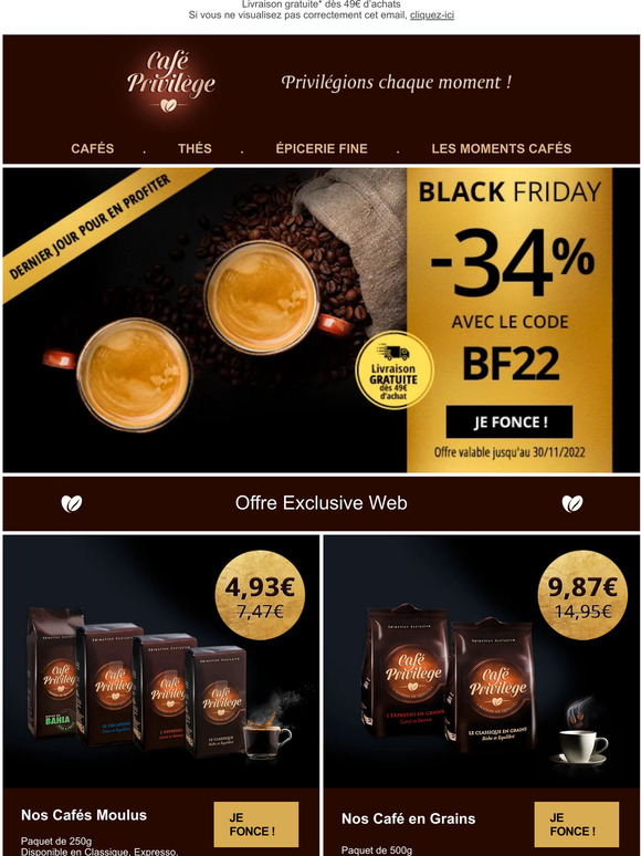 MME —, Plus que 24h pour profiter du Black Friday !