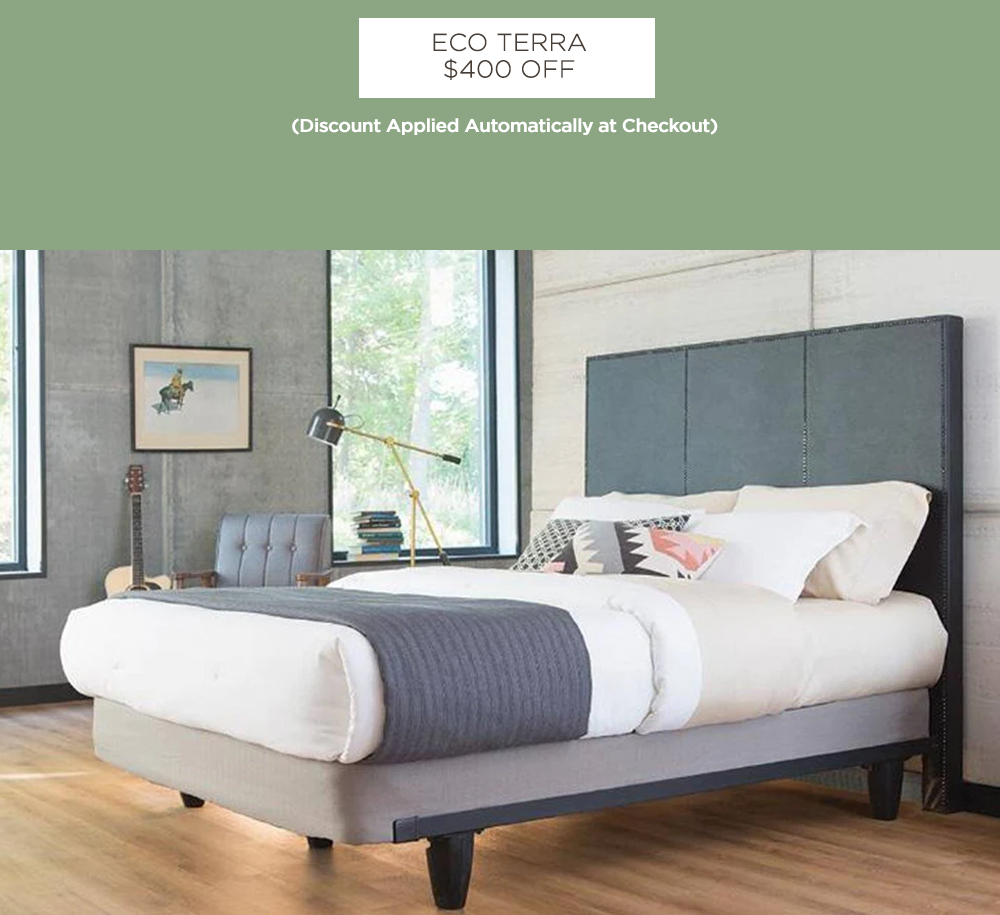 Eco Terra Beds 🎊Would You Like 400 Off? Great! Milled