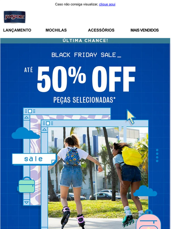🚨 ÚLTIMO DIA COM ATÉ 50% OFF 🚨