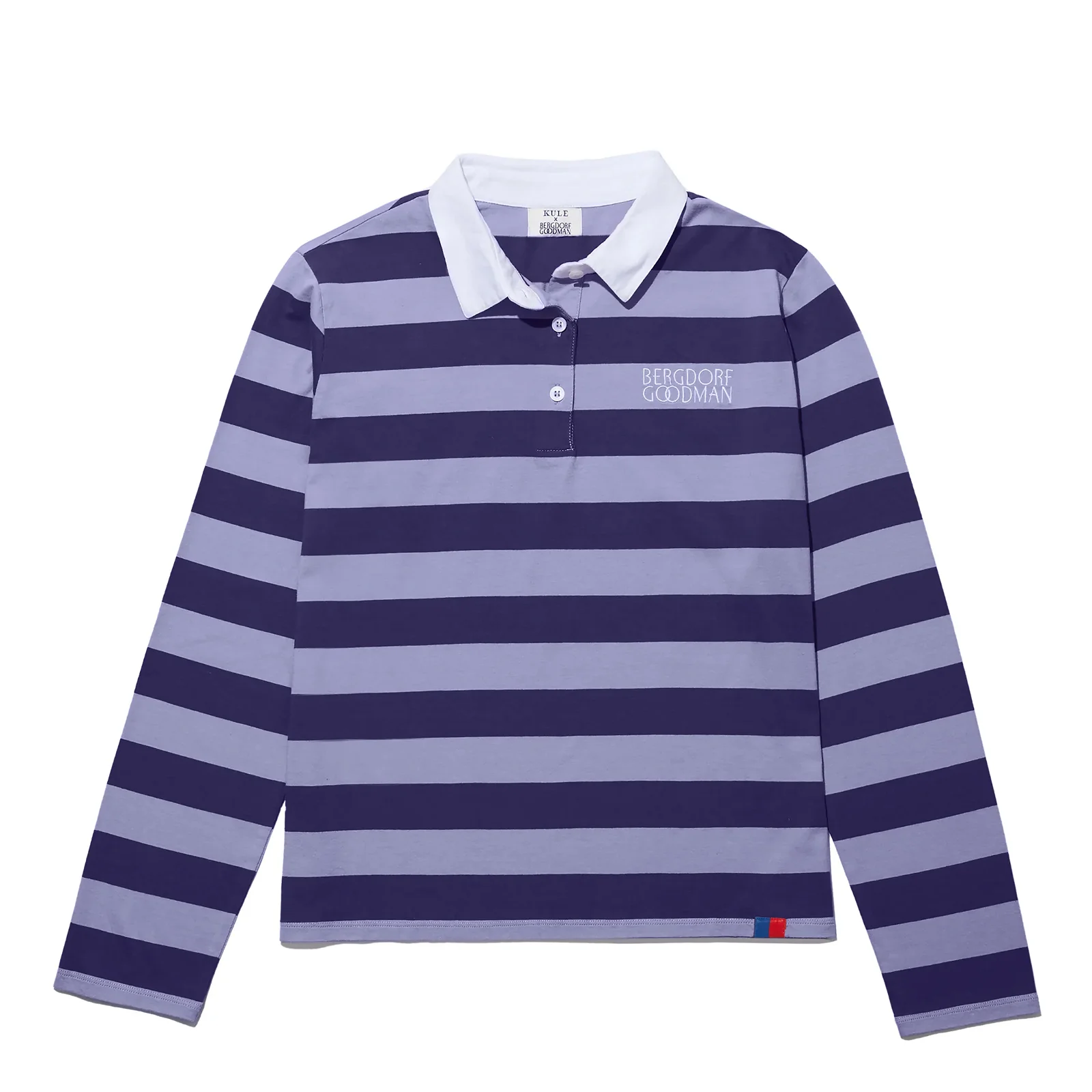 Image of The Women's Bergdorf Goodman Rugby - Lavender/Grape