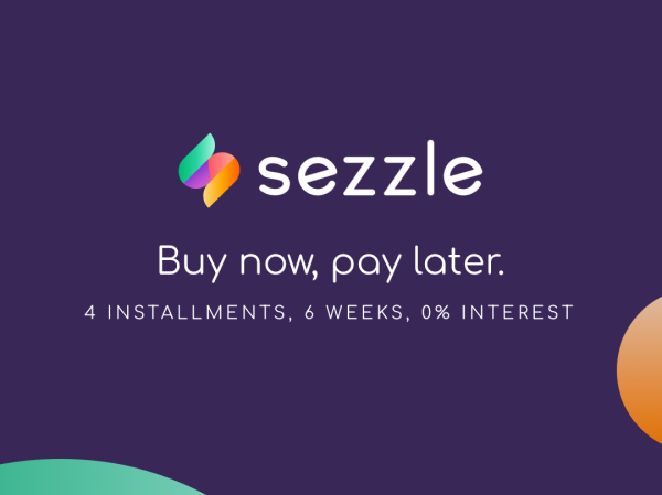 Sezzle: Buy now, pay later. 4 installments, 6 weeks, 0% Interest. 