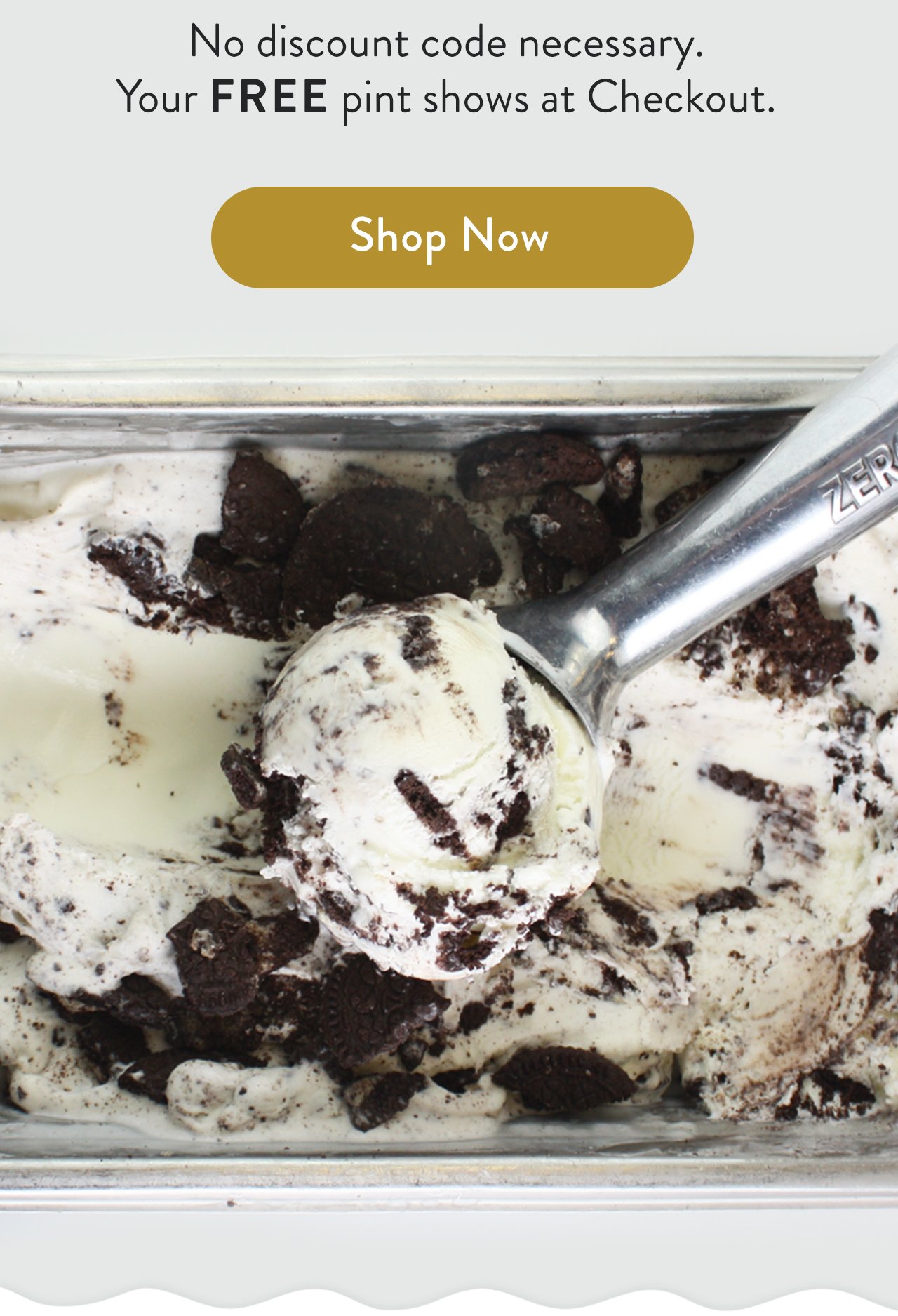 eCreamery Ice Cream Cyber Monday 50% OFF + a FREE Pint of Cookies and Cream