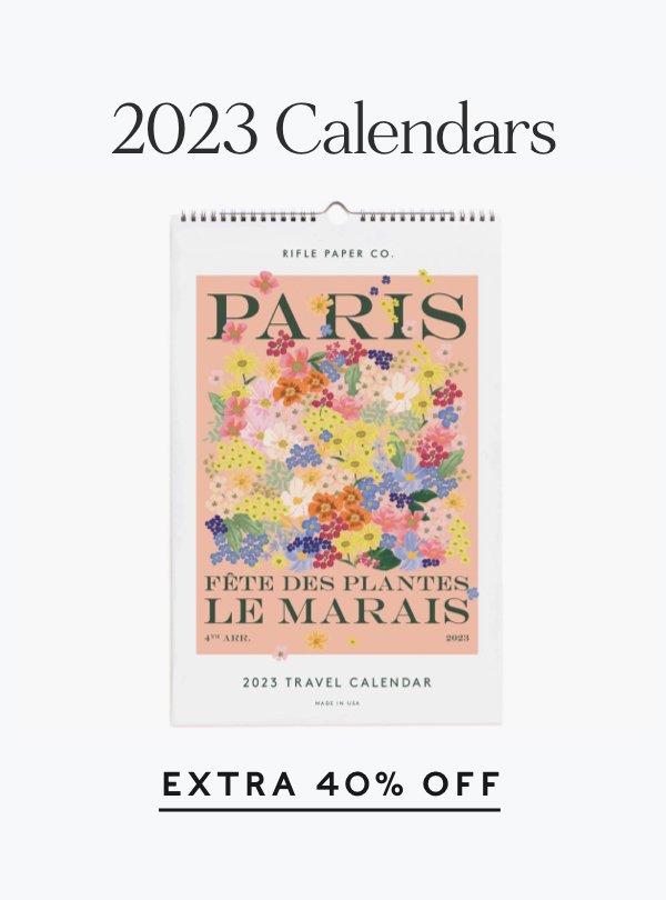 40% Off Calendars. Shop Now