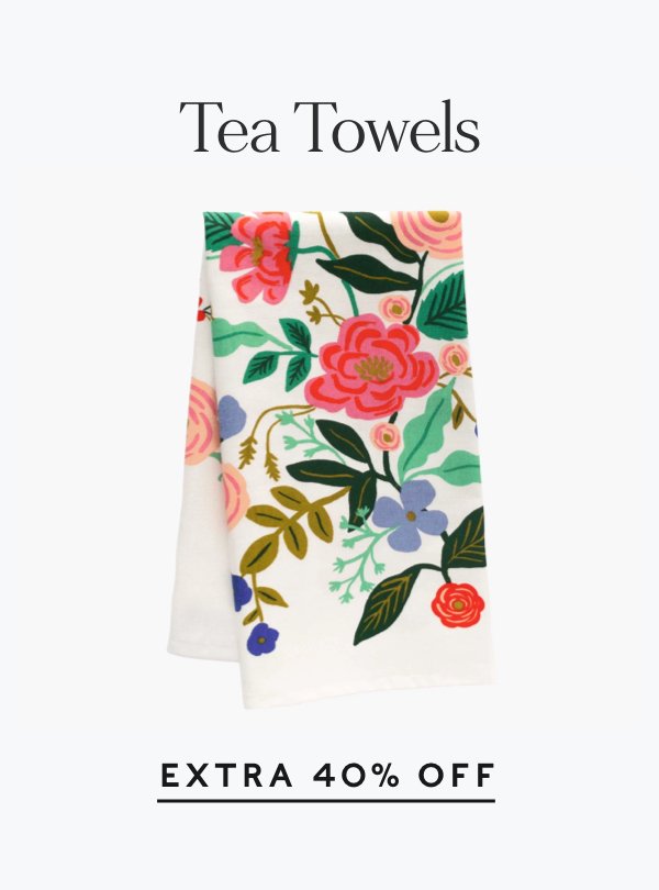 40% Off Tea Towels
