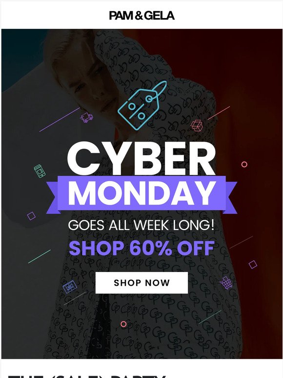 It’s Cyber Monday all week with 60% off!