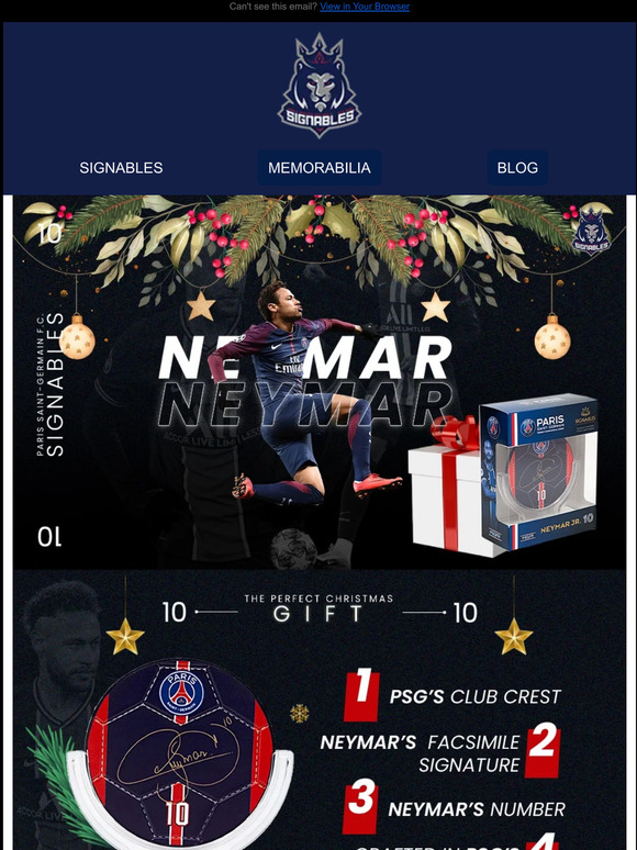 Calling all Neymar fans! ⚽