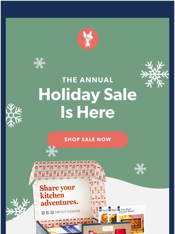 The Annual Holiday Sale is Here 🌲