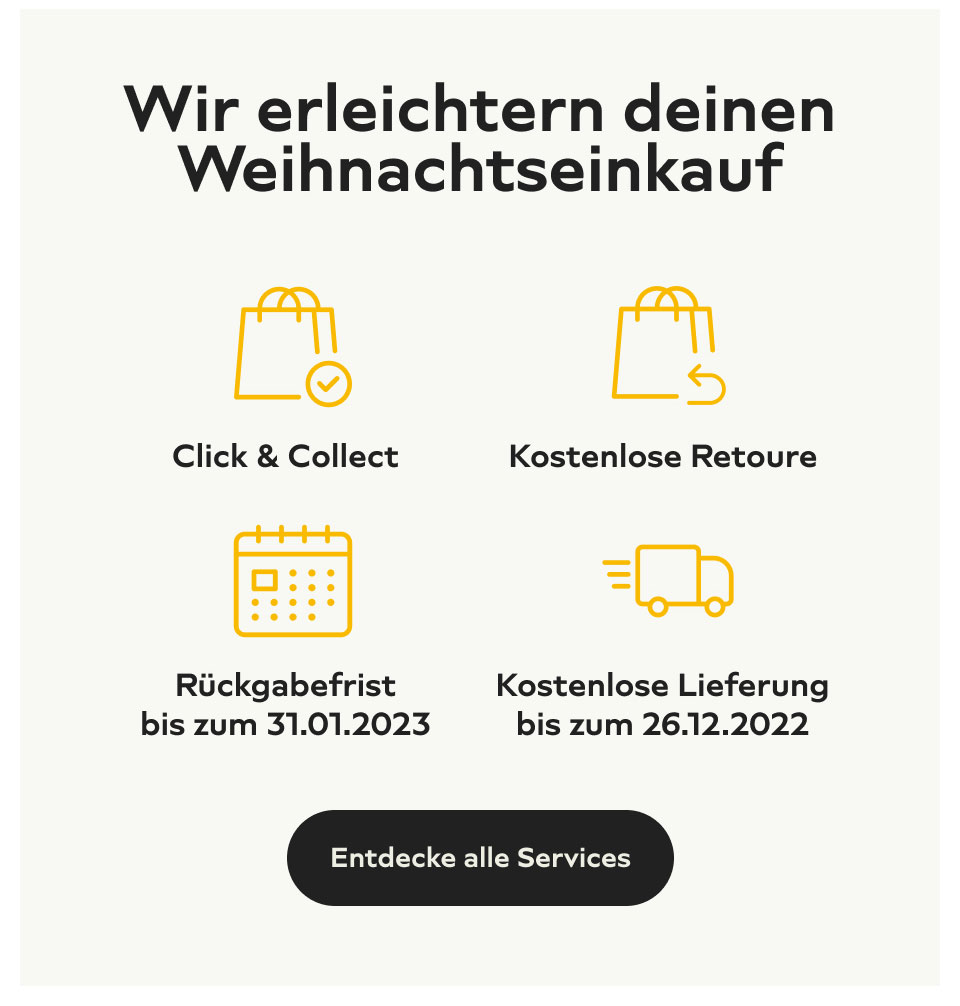 Wir erleichtern deinen Weihnachtseinkauf