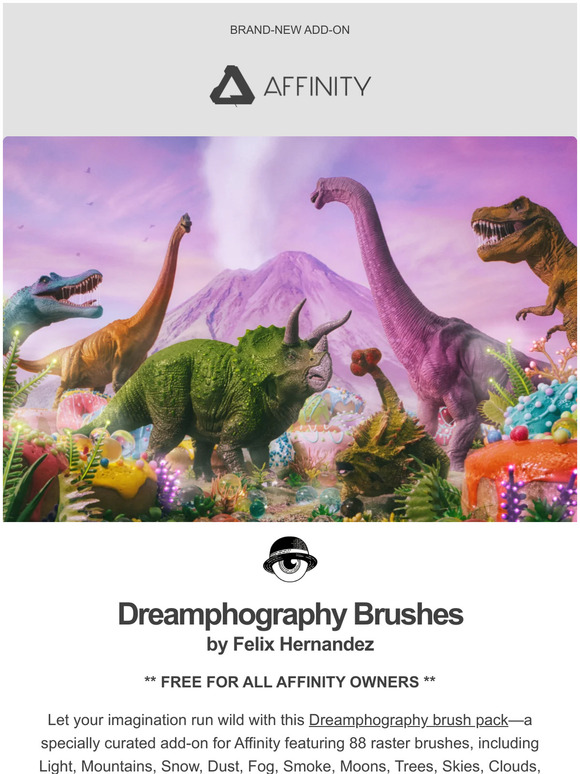 Using 'Dreamphography' brushes in Affinity Photo 2 with Felix Hernandez 