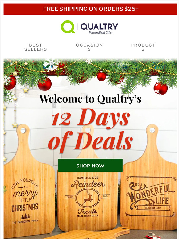 Qualtry Personalized Gifts Deals - Up To 68% Off - Dayton