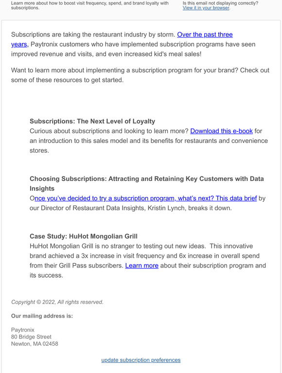 3 Subscriptions Resources to Help You Get Ahead of the Trend