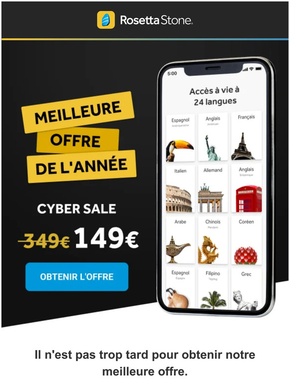 Il n'est pas trop tard !