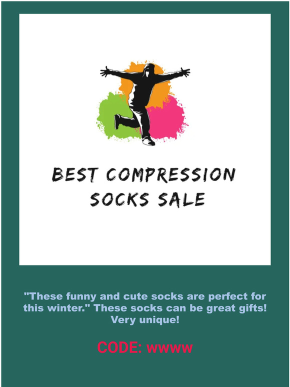 Premium Quality Compression Socks Sale -Perfect For Most Your Activities.