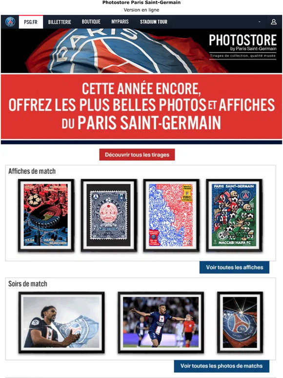 Poster Officiel PSG – Angel Di Maria 40×50 Cm, Plastifié, Collection Paris Saint-Germain, Cadeau Supporter