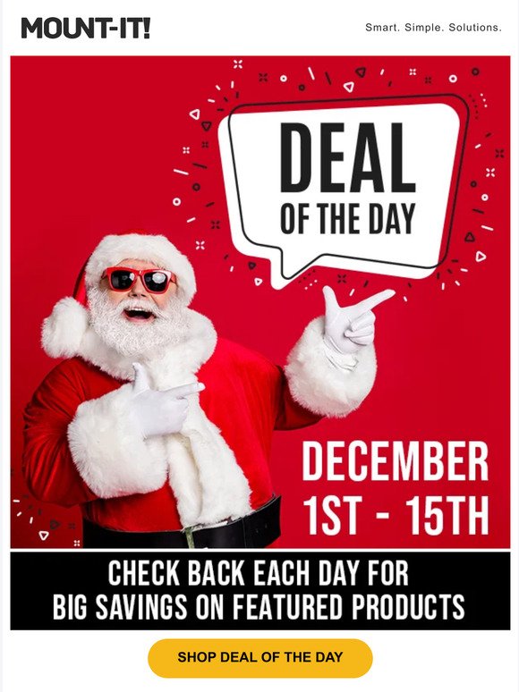 🚨Deal of the Day Event Starts Today 🚨  Find Presents📺🎮🖥️For Everyone on Your List