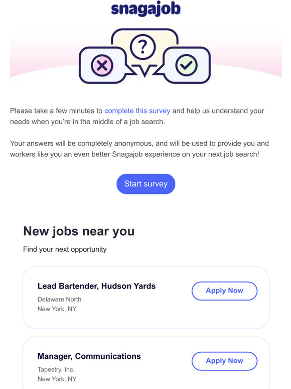 We want to hear from you!