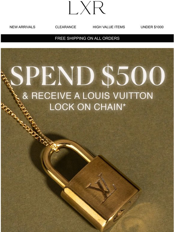 Get your LV gift now