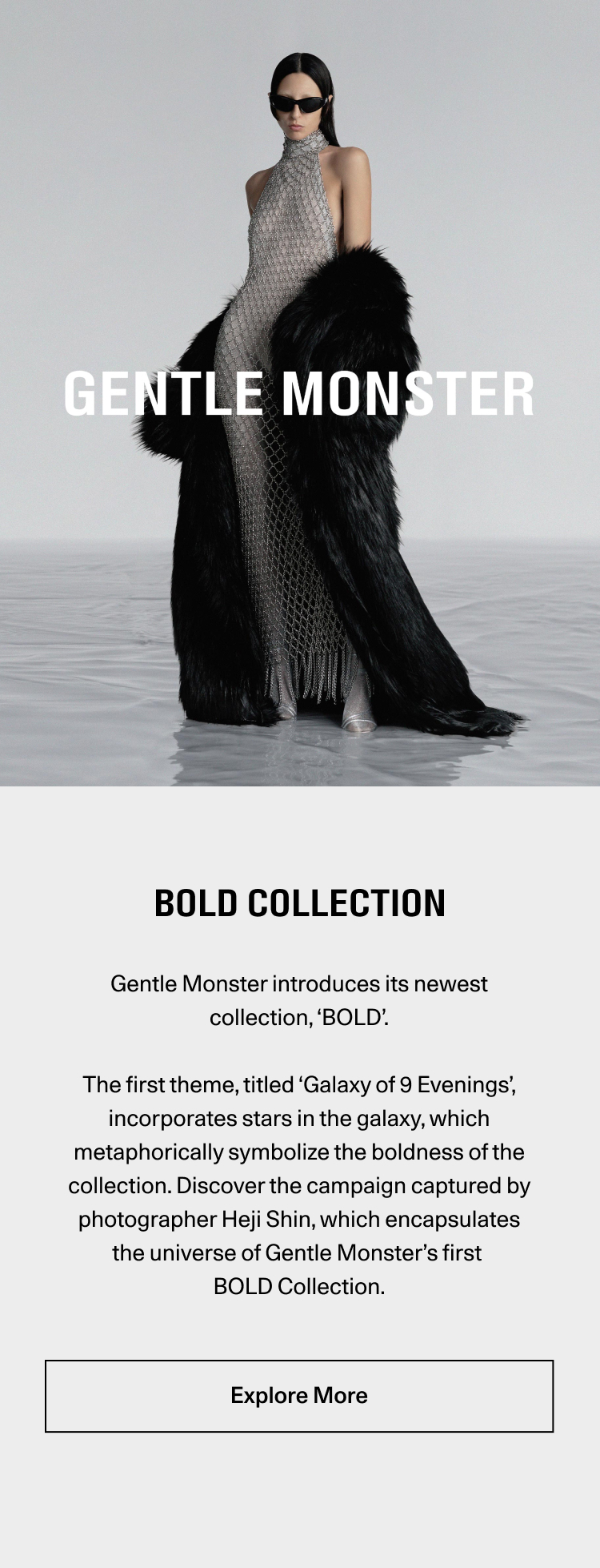 Son Heung Min for Gentle Monster 2023 Bold Collection