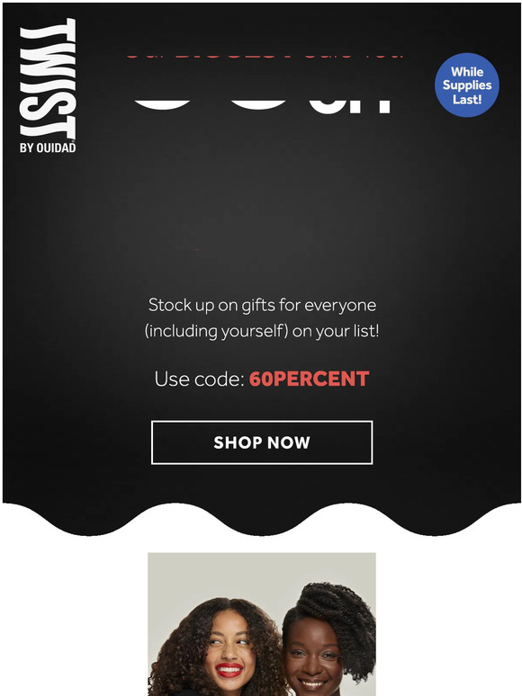 60% OFF—time to stock up! 🛍️