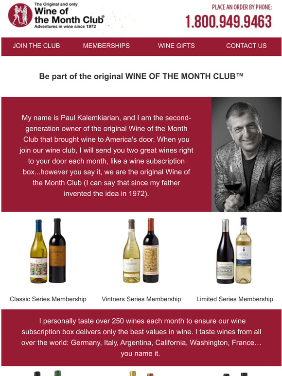 Let Me Choose Some Wines For You