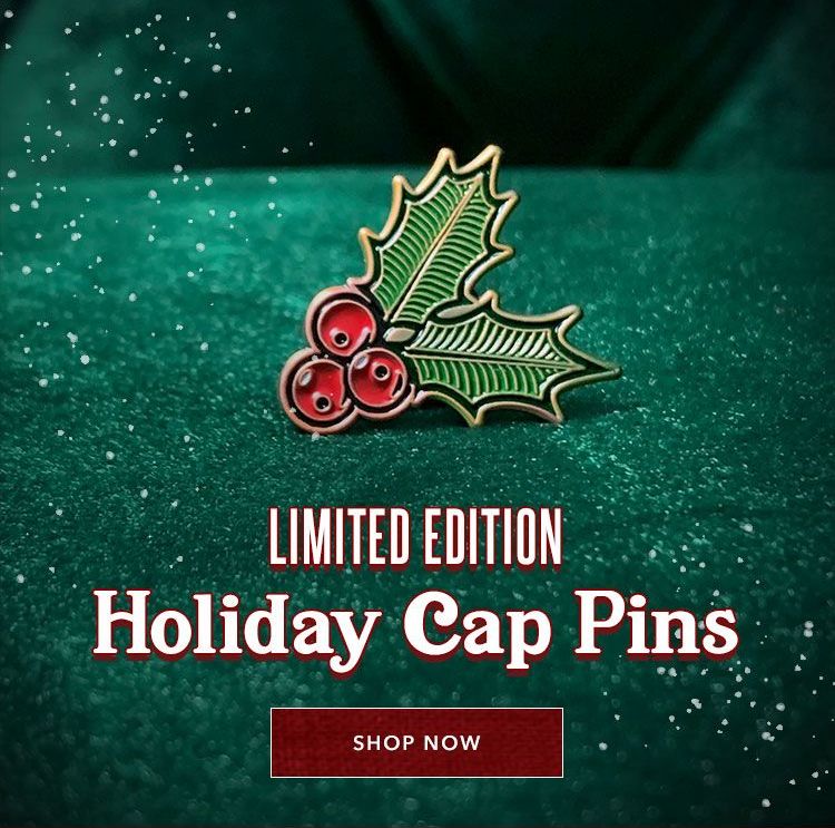 Holiday Cap Pin