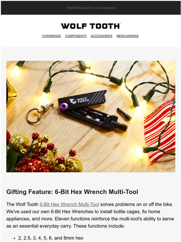 Gifting Feature: 6-Bit Hex Wrench Multi-Tool