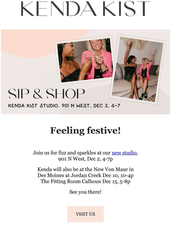 Holiday Pop Up Shops ✨