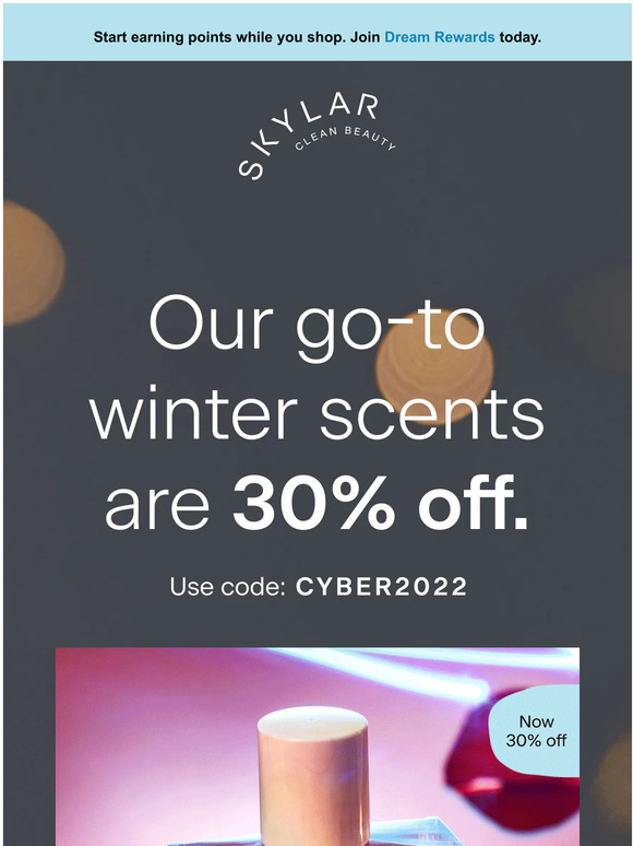 Skylar: Our guide to winter scents ️ | Milled