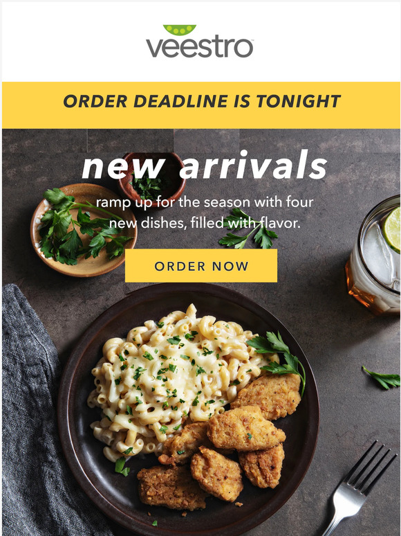 NEW meals just landed (hint: vegan mac is there) 🙌
