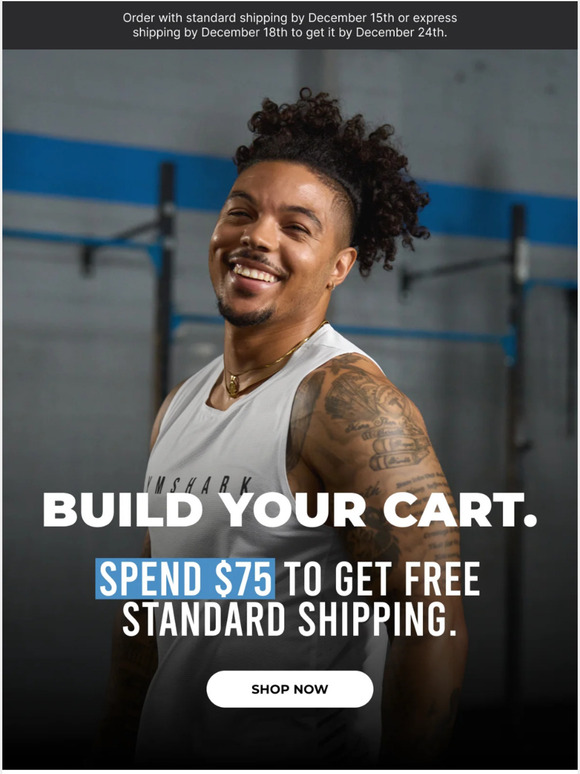 Gymshark Build your cart and save on shipping Milled