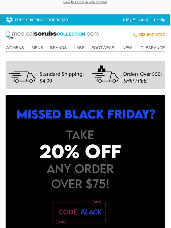 Missed our Black Friday Sale!