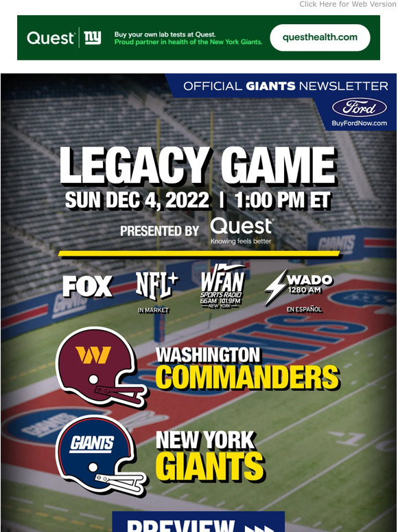 NY Giants News and Fan Community - GMEN HQ