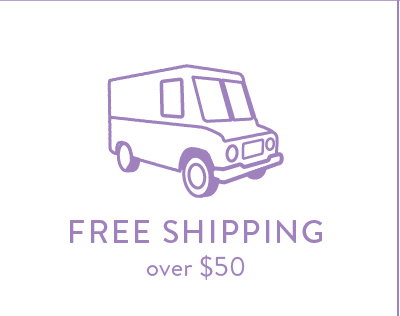 FREE SHIPPING over $50