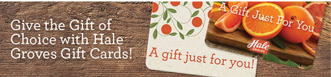 Give the Gift of A Hale Gift Card
