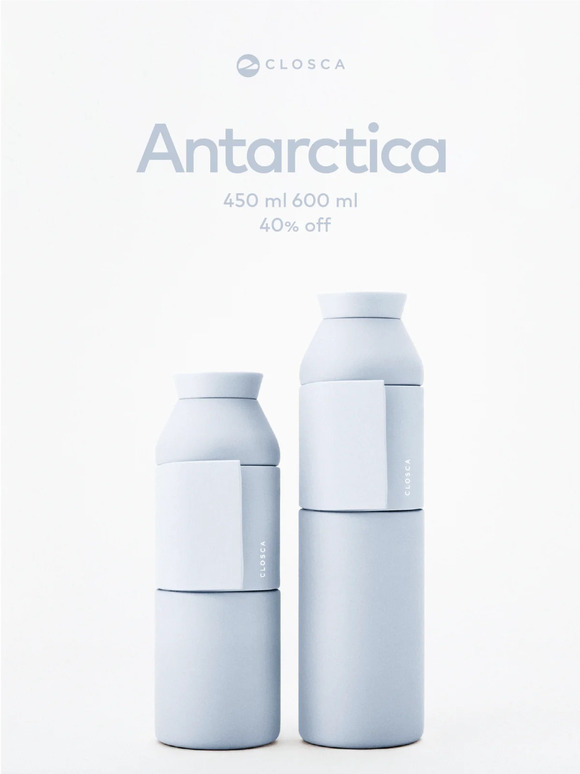 Antarctica 40% off. Friday deal.