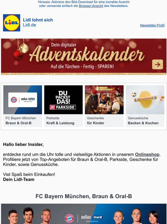 lidl 24/7 für dich da Dein Milled