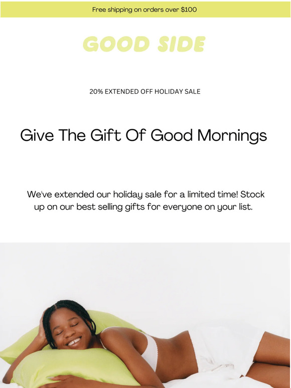 Give The Gift Of Good Mornings
