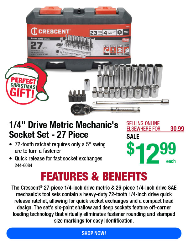 Menards Socket Sets for ONLY 12.99 PLUS Weekly Flyer! Milled
