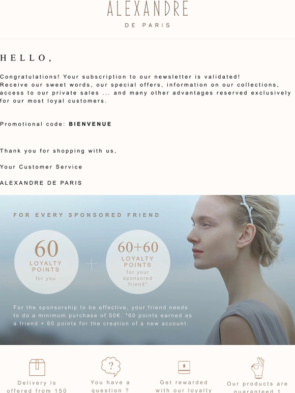 Newsletter subscription success