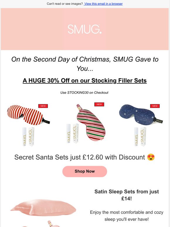 30% Off Stocking Fillers!💝 48 Hours Only!