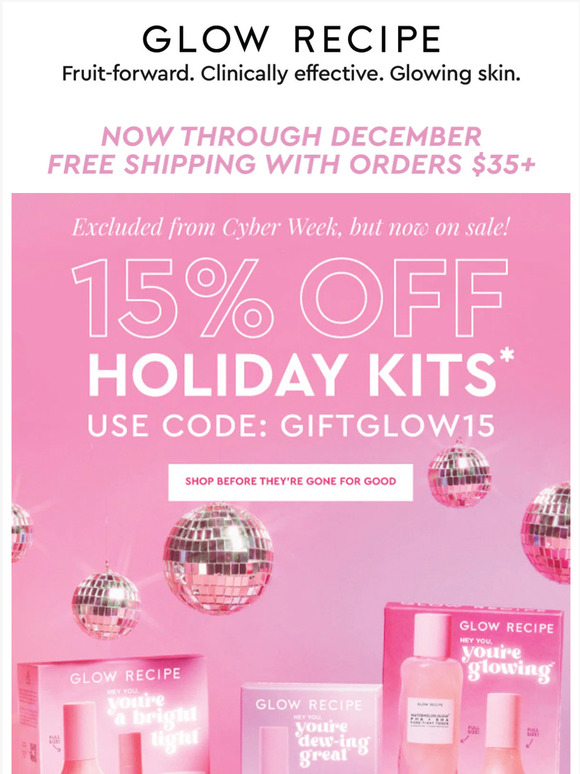 Glow Recipe Email Newsletters Shop Sales, Discounts, and Coupon Codes