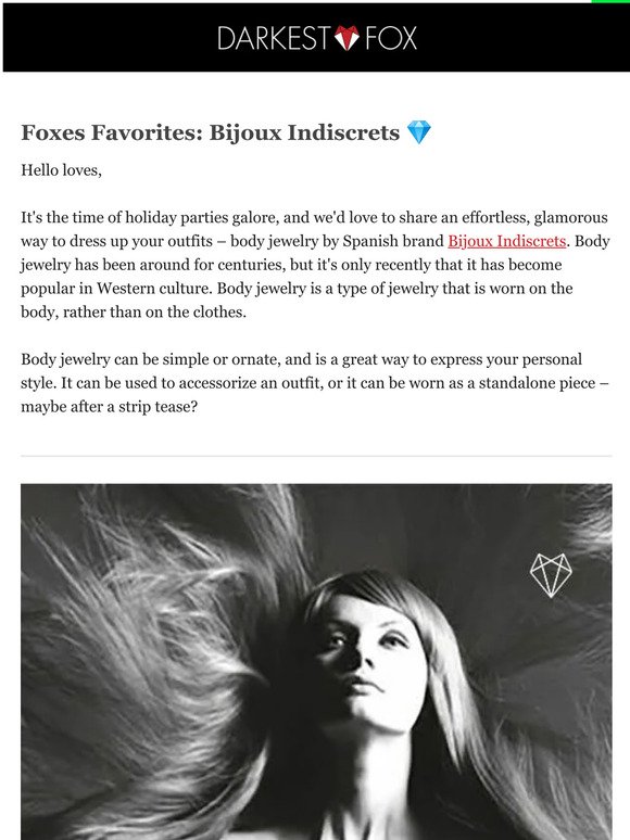 Foxes Favorite: Bijoux Indiscrets 💎