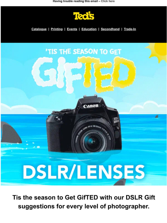 Ted's Cameras 🎁Find the Right DSLR For You!🎁 Milled