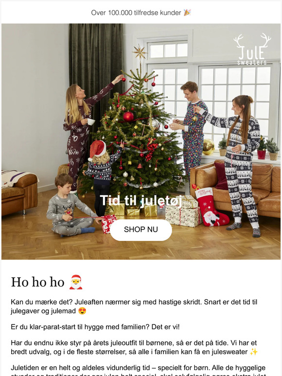 Endelig kan vi skrue helt op for julestemningen 🎄