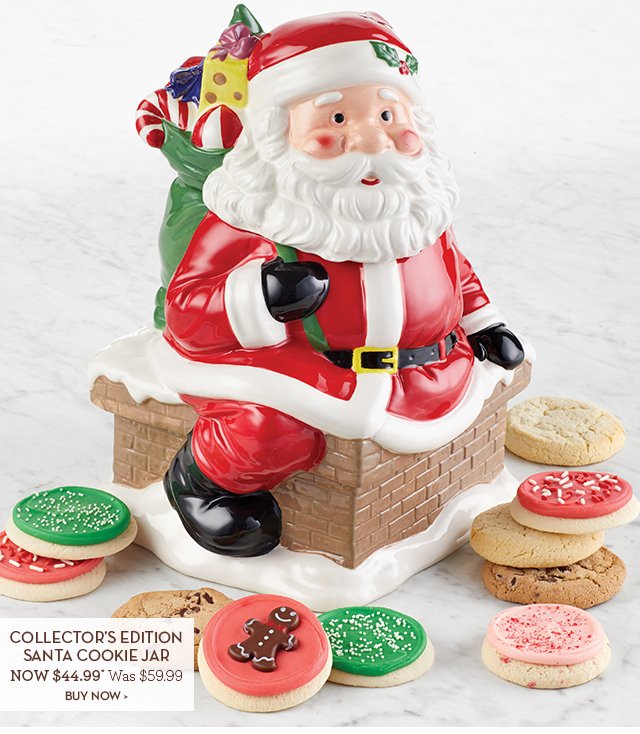 Collector's Edition Santa Cookie Jar