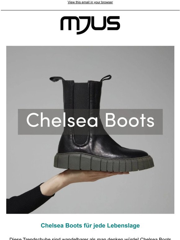 Chelsea Boots für jede Lebenslage! 👢