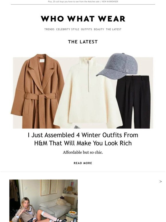 Who What Wear: 4 Perfect Winter Outfits From H&M That Will Make You Look  Rich | Milled